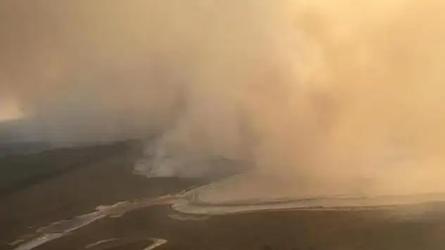 Kazakistan'daki orman yangını petrol deposuna sıçrayabilir