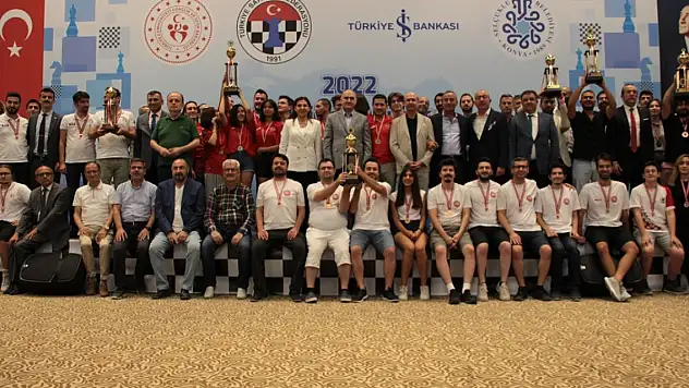Türkiye Kulüpler Satranç Şampiyonası Konya'da tamamlandı