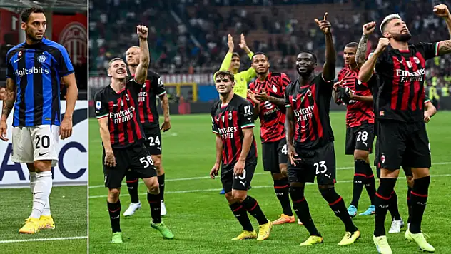 Milano derbisinde Milan sevindi