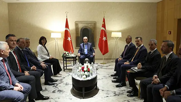 Erdoğan, Sancak bölgesi lideriyle bir araya geldi