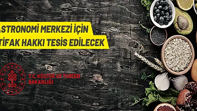 İzmir Aliağa'da gastronomi merkezi için irtifak hakkı tesis edilecek