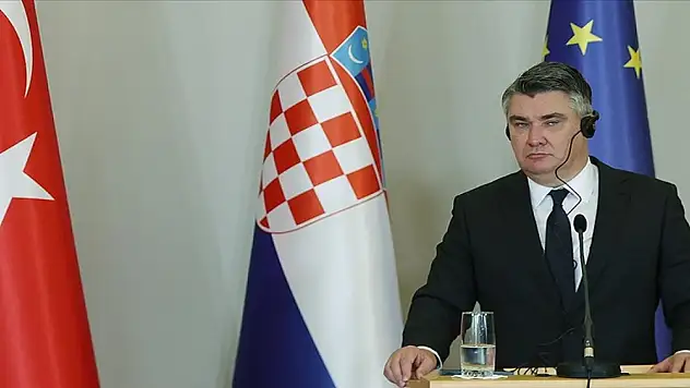 Milanovic: Türkiye, Hırvatistan'ın her zaman yanında oldu