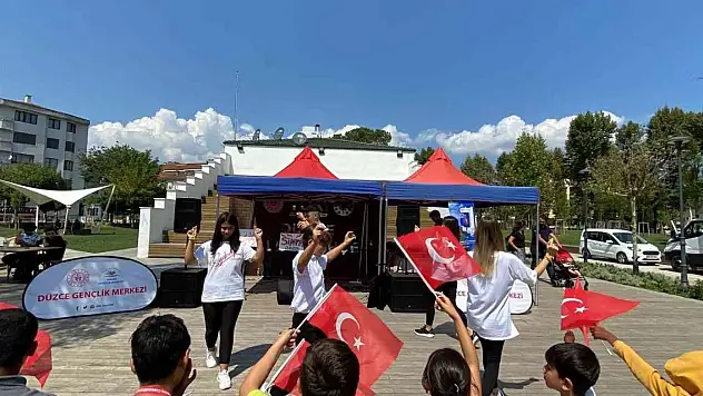 Düzce'de dikkat çeken etkinlik: Sosyal medyadan, sosyal meydana