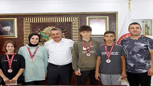 Seydişehirli sporcular madalya ile döndü