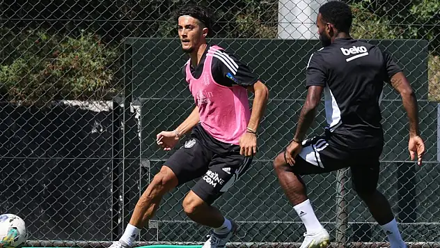 Beşiktaş'ta Tayfur Bingöl ile Redmond ilk idmanlarına çıktılar