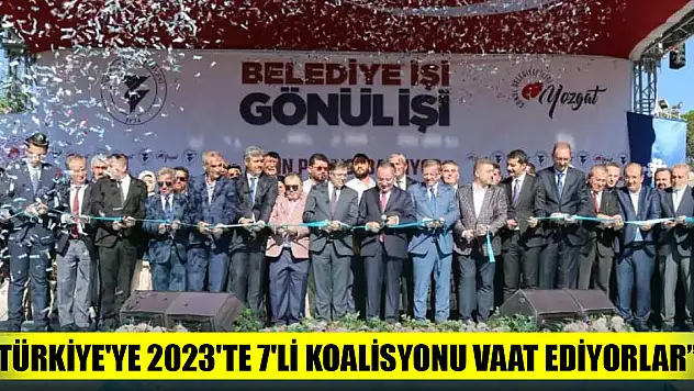 Bakan Bozdağ: Türkiye'ye 2023'te 7'li koalisyonu vaat ediyorlar