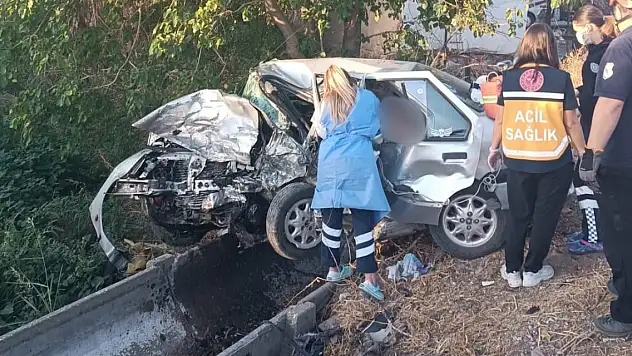 Trafik kazası: 1 ölü, 1 yaralı