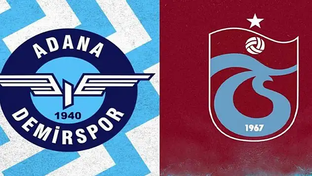 Adana Demirspor-Trabzonspor maçının saati değişti