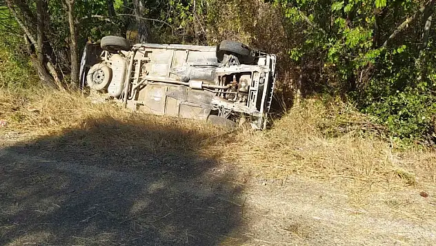 Trafik kazası 5 yaralı