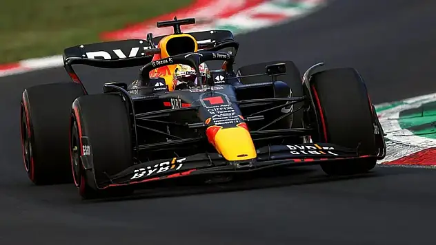 İtalya'da zafer Max Verstappen'in