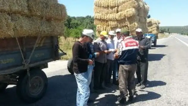 Beyşehir'de jandarma denetimi