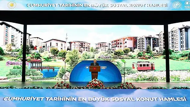 Tarihi projede ilk etapta yapılacak konutların bölge ve illere göre sayıları belli oldu