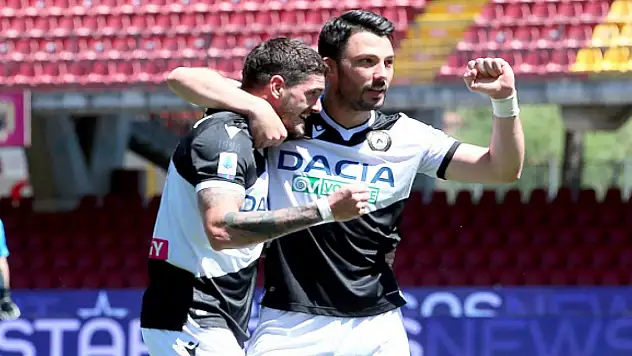 Tolgay attı, Udinese kazandı