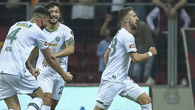 Konyaspor'dan şut rekoru!