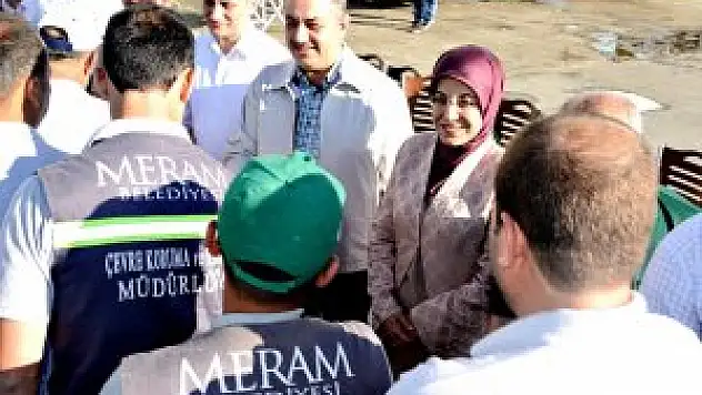 Meram Belediyesi'nde bayramlaşma