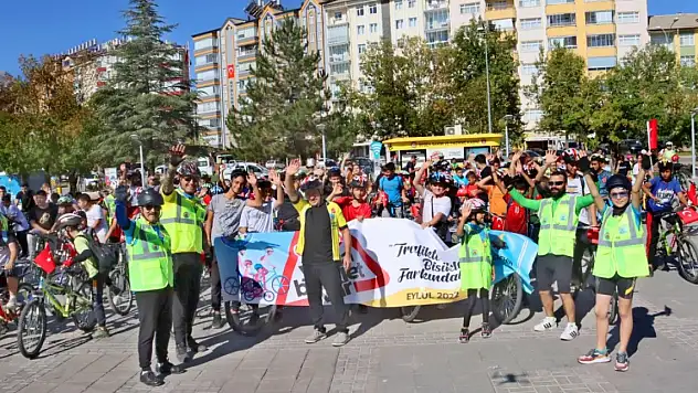 Seydişehir'de 'Yolda Bisiklet Var' turu