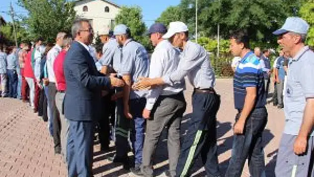 Karatay'da bayramlaşma