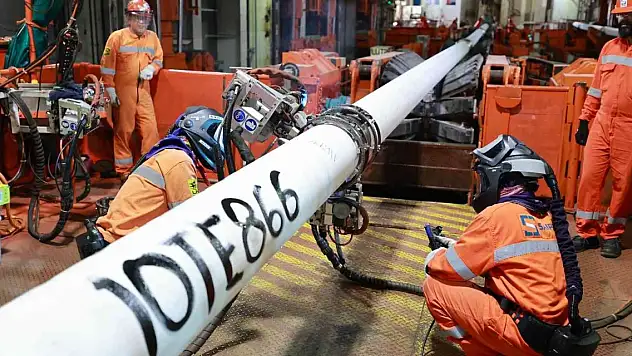 Karadeniz doğal gazında geri sayım! Boru hattının büyük bölümü tamamlandı