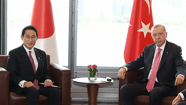 Cumhurbaşkanı Erdoğan, Japonya Başbakanı Kishida'yı kabul etti