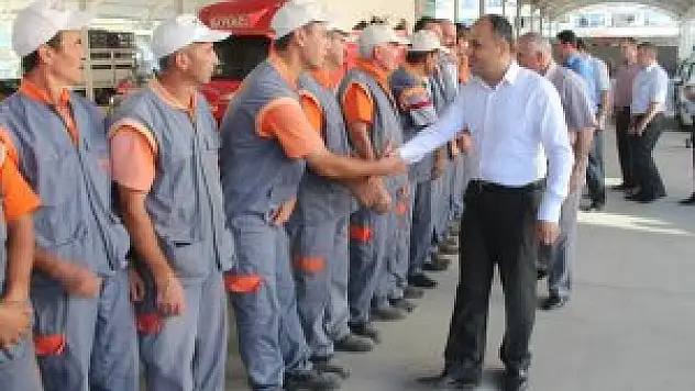 Beyşehir Belediyesi'nde bayramlaşma