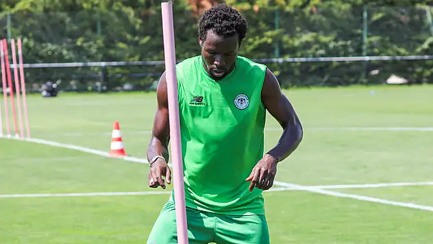 Konyaspor'da Diouf'a yoğun program