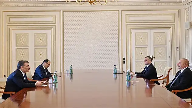 Aliyev'den Türk doktorlarına teşekkür