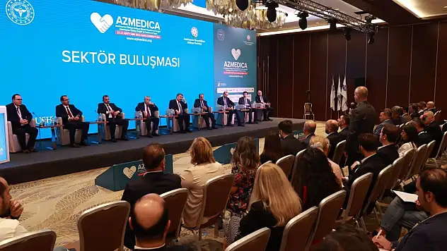 Koca, Türkiye-Azerbaycan Sağlık İş Forumu Sektör Buluşması'na katıldı