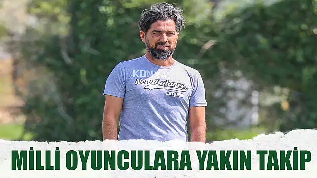 Konyaspor'da gözler milli oyuncularda