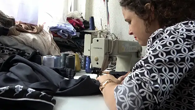 Kış sezonu öncesi terzilerde yoğunluk başladı