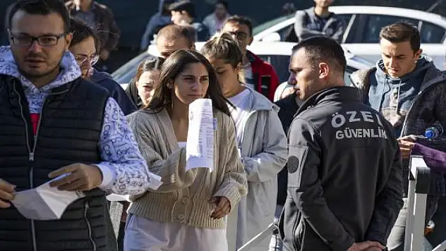 KPSS Alan Bilgisi üçüncü oturumu başladı