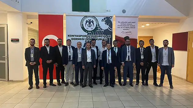 Konyasporlu Hukukçular Derneği ilk başkanını seçti