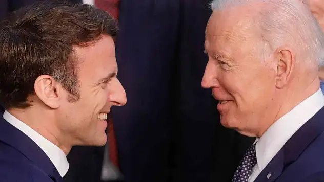 Biden, 1 Aralık'ta Beyaz Saray'da Macron ile bir araya gelecek