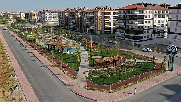 Ahmet Çalık parkı bugün açılacak!