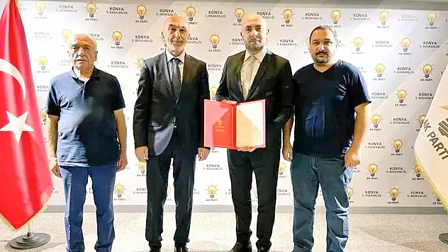 AK Parti Çumra İlçe Başkanı Onbaşı oldu