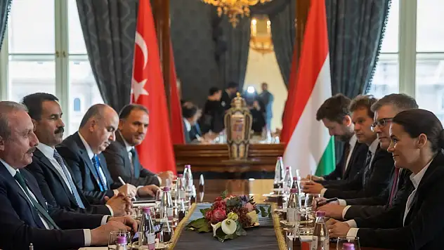 TBMM Başkanı Şentop, Macaristan Cumhurbaşkanı Novak ile görüştü