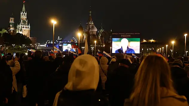 Rusya'da ilhak kutlamaları... Putin: 'Rusya daha güçlü hale geldi'
