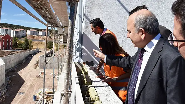 Akören Entegre Devlet Hastanesi inşaatı hızla tamamlanıyor