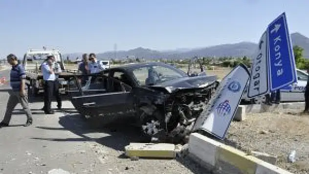 Seydişehir'de trafik kazası: 6 yaralı!