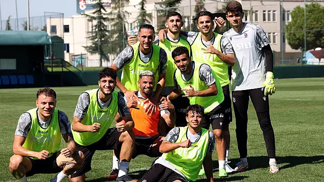 Trabzonspor, Monaco maçı hazırlıklarına başladı