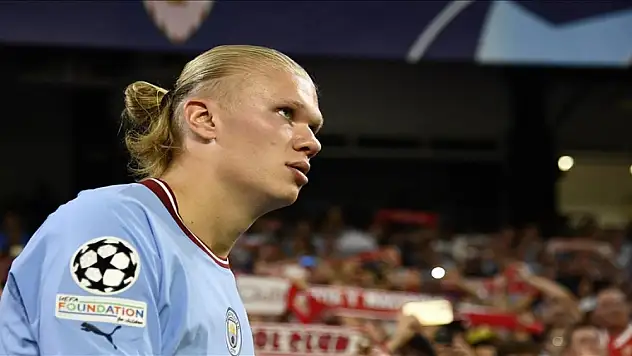 Erling Haaland Premier Lig'de ilki başardı