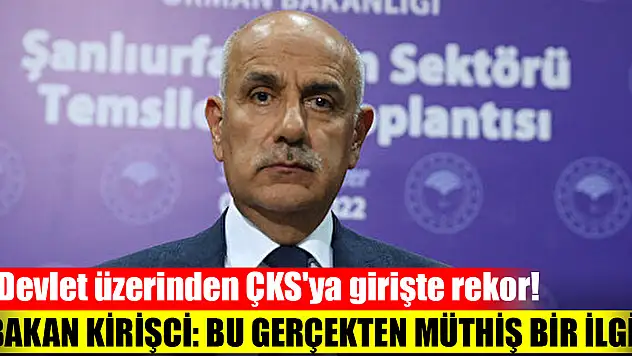 E-Devlet üzerinden ÇKS'ya girişte rekor! Bakan Kirişci: Bu gerçekten müthiş bir ilgi