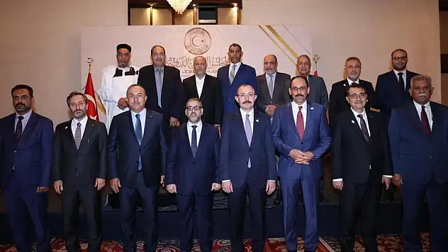 Çavuşoğlu başkanlığındaki Heyet, El-Meşri ile görüştü