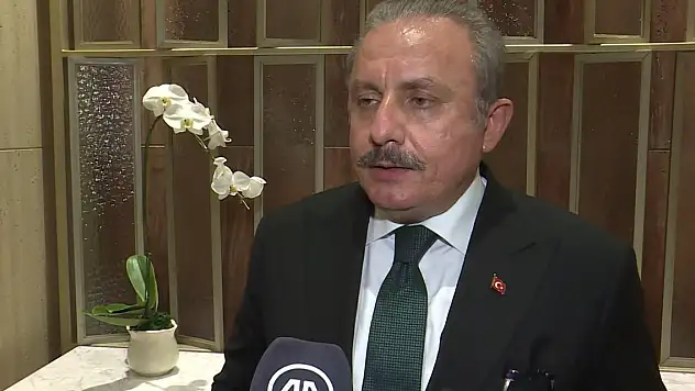 TBMM Başkanı Şentop gazetecilerin sorularını yanıtladı