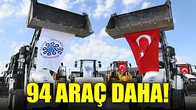Selçuklu Belediyesi araç filosunu güçlendirdi