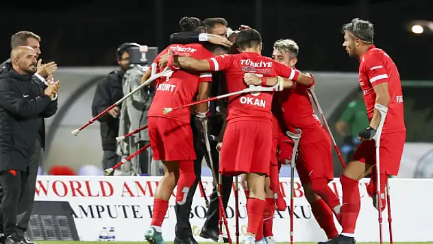 Ampute Futbol Milli Takımımız yarı finalde