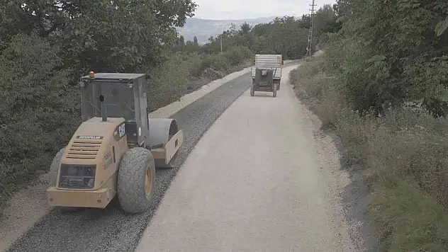 Soğuk asfalt çalışmasında rekor kırıldı