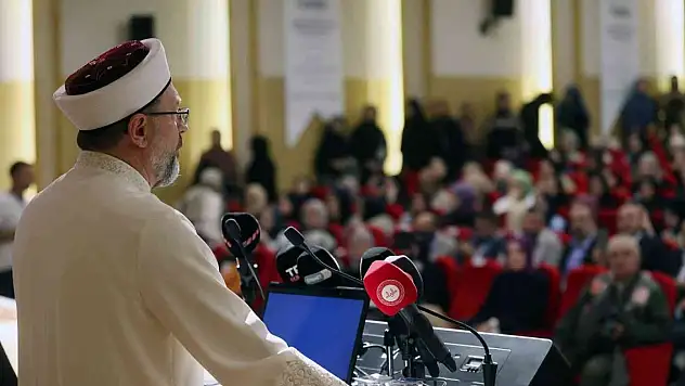 Diyanet İşleri Başkanı Erbaş: 'Cami temeli atılmayan üniversite neredeyse kalmadı'