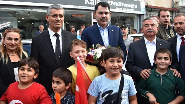 Bakan Kurum: Türkiye yüzyılını Cumhurbaşkanı'mızla başlatacağız