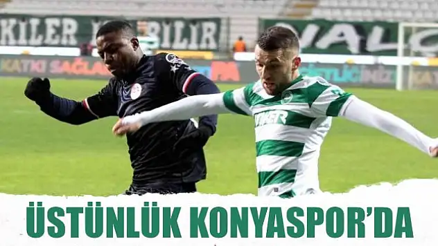 Konyaspor, 7-4 üstün!
