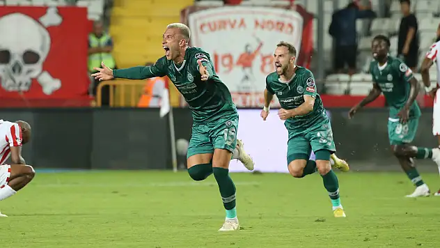 Konyasporlu Calvo'dan siftah